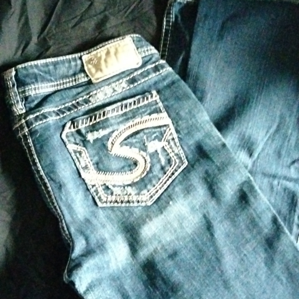 Silver jeans waist size 28